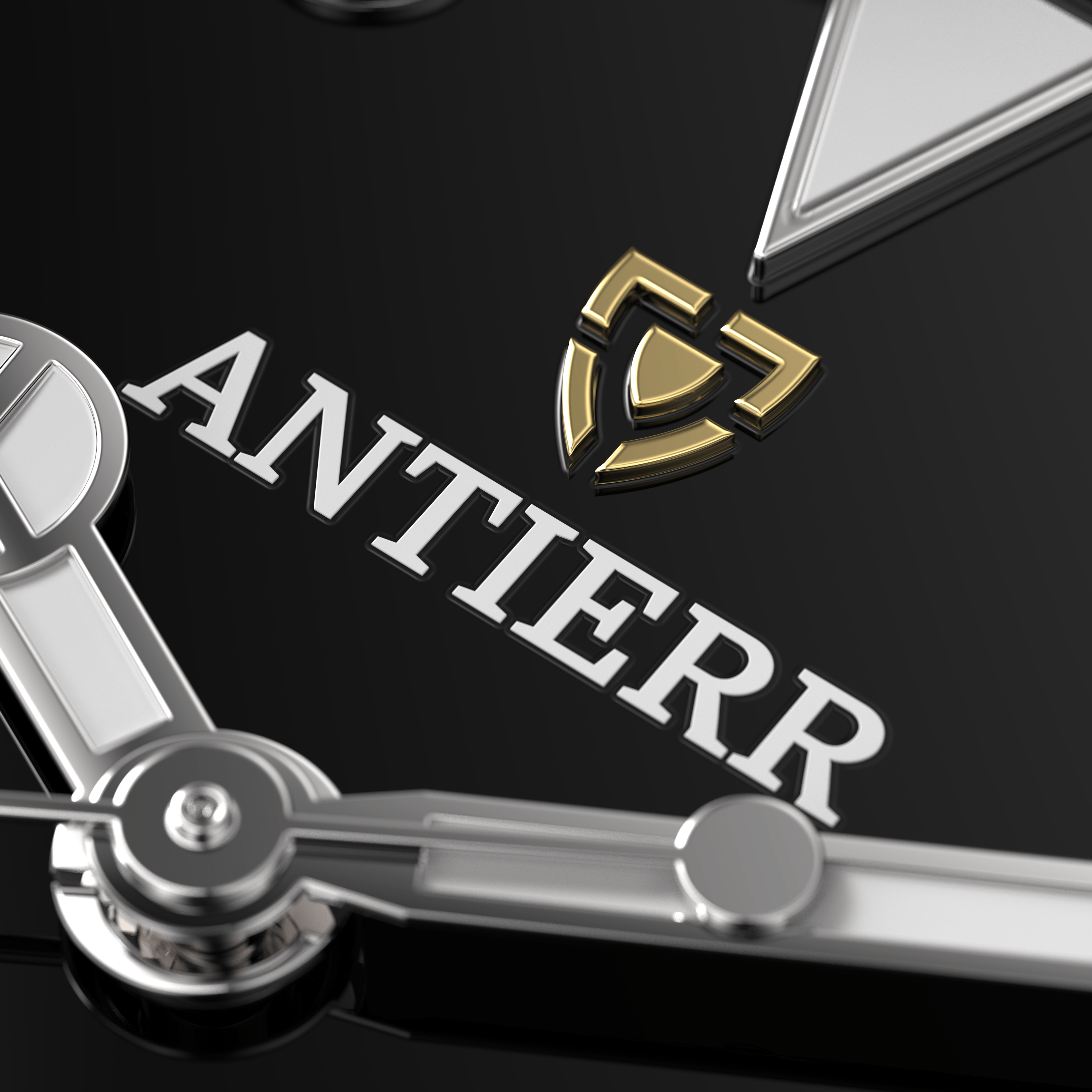 Antierr Watch dial logo